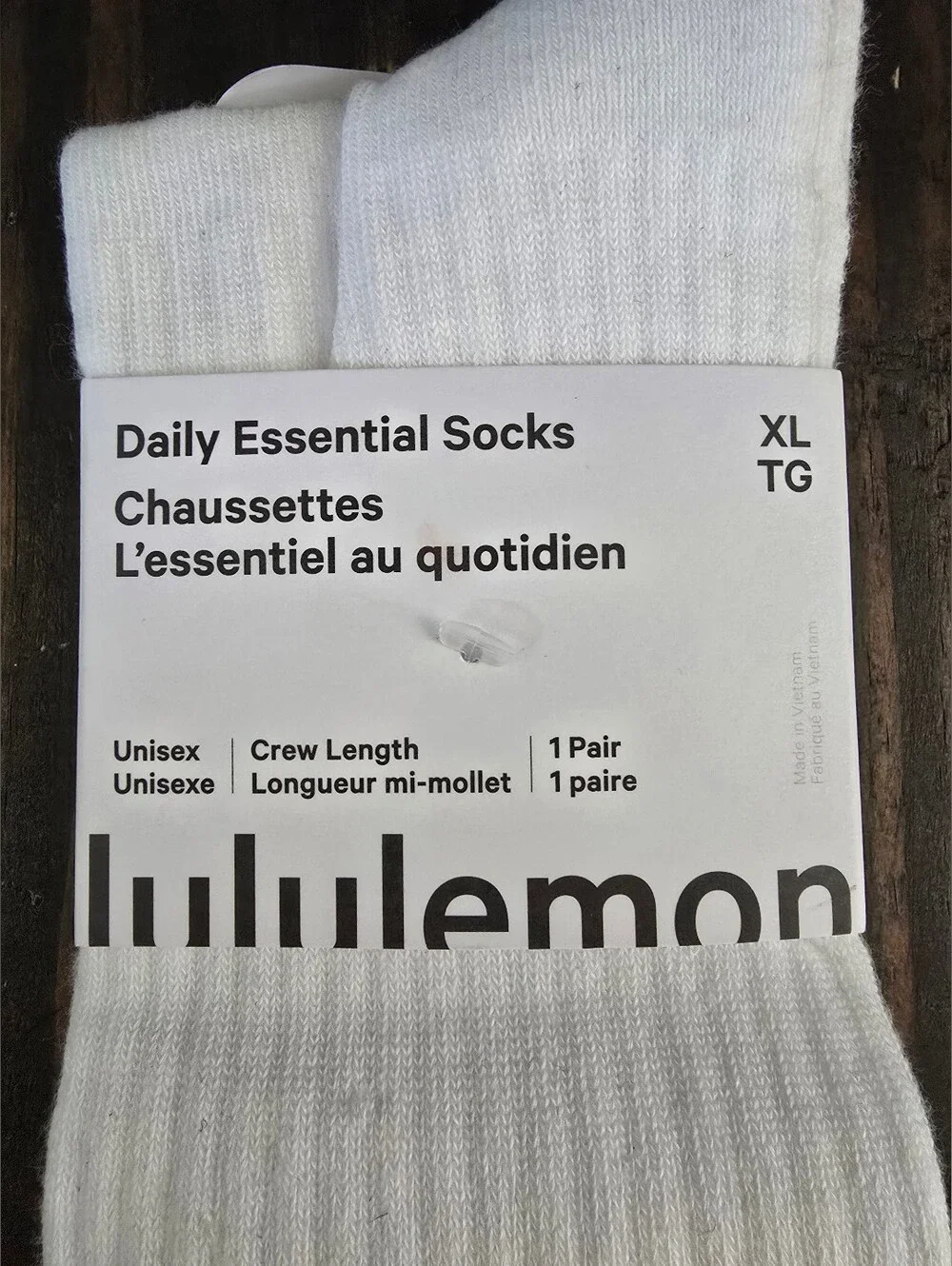 Lululemon Socks Unisex XL